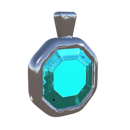 【VRChat想定】クリスタルネックレス / Crystal Necklace