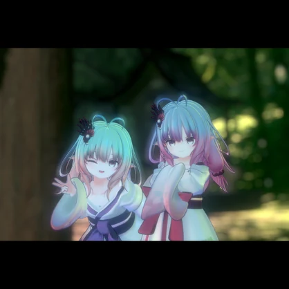 【オリジナル３Dモデル】風水姫 -かざみずき- v1.01