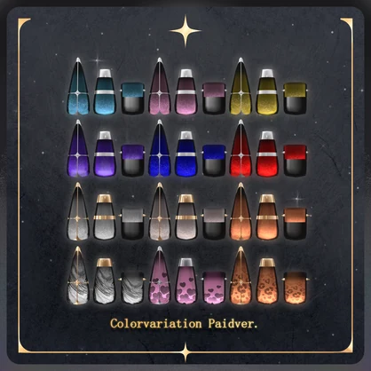【2Rings+3Nails】🌌NocturneVow✦【+Free版配布有】 #dotNome