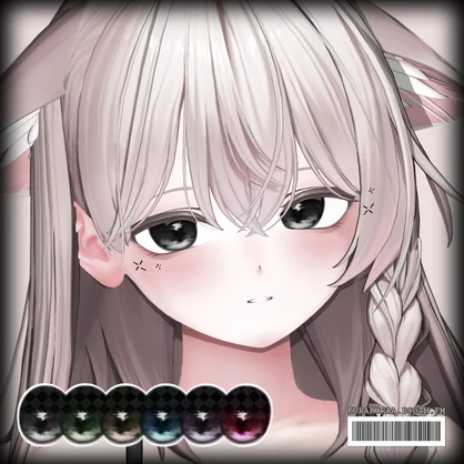【しなの(Shinano)用】☁️霧雲☁️アイテクスチャー(6色) / Eye Texture(6color)