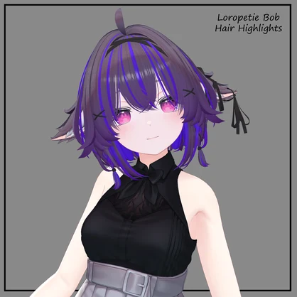 Loropetie Bob Texture Mask for Highlights