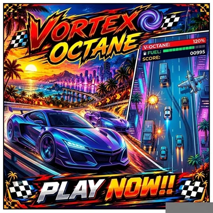 🏎️ Vortex Octane [VRChat Multiplayer Arcade Racing]