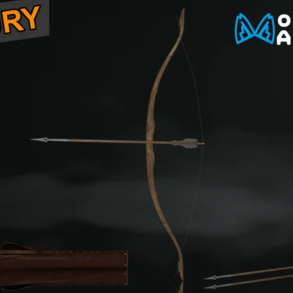 (VRChat) Wooden Bow