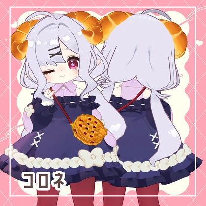 【10アバター対応】もふくらげヘア【PB・MA設定済】