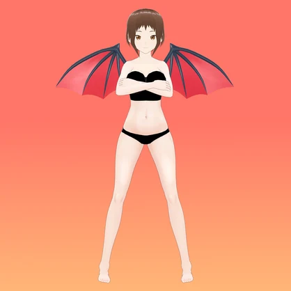 Dragon Wings | Original 3D Model | FBX for Vroid/VRChat