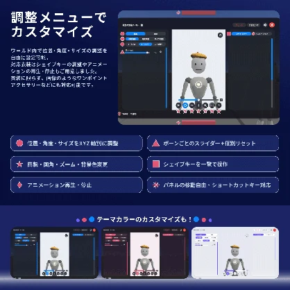 衣装試着ギミック ｜ Wear Trace