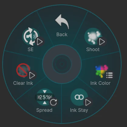 【無料】INK GUN ｜ インクショット ギミック【VRChat / Modular Avatar 対応】