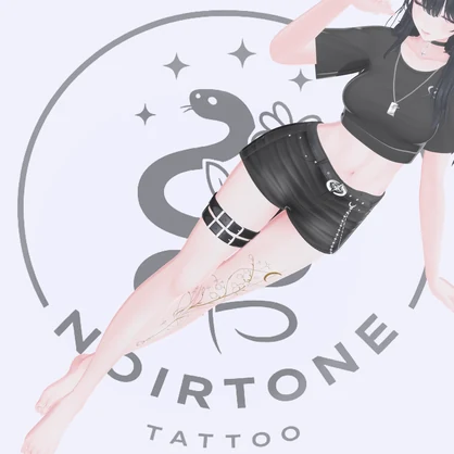 【海咲対応】-May Lily- Tattoo #Noirtone