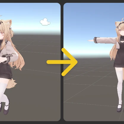 [無料] TPose Resetter — 録画されたアニメーション内の誤ったポーズを Tポーズ に修正します