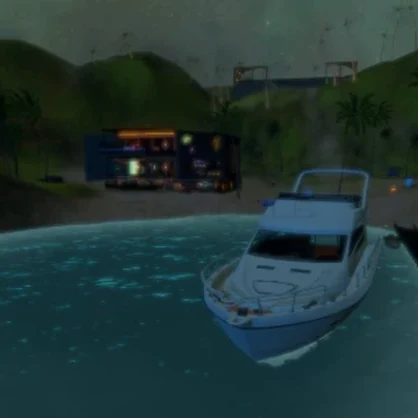 Luxury Yacht (Drivable)