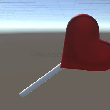 Heart lolipop