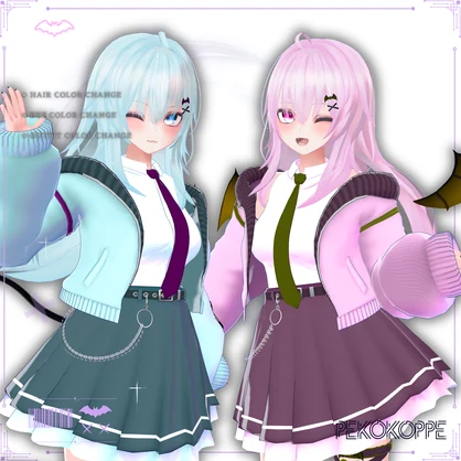 オリジナル3Dモデル【リリル】