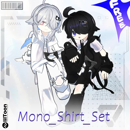 【無料/衣装】mon0ShirtSet【mon0対応】
