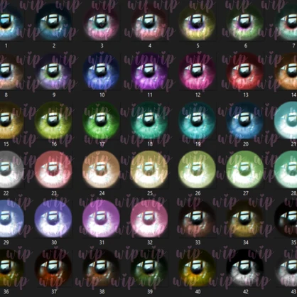 ♡ Demure Eyes | Realistic Eye Texture ♡