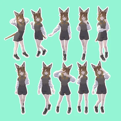 EELWORKS 撮影用ポーズ集14 - EELWORKS