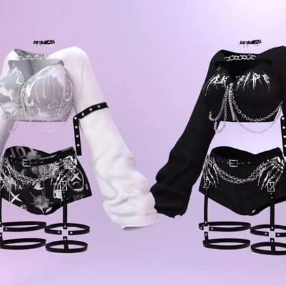 skull punk wear for セレスティア(Selestia)