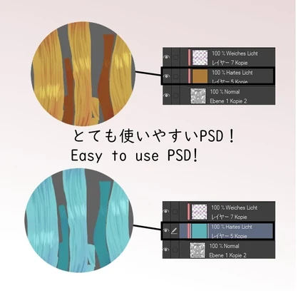 ねずみのみつあみバン - VRC用 - Mouse's Braid Buns