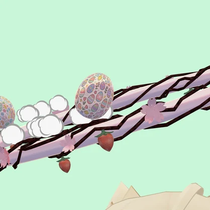 【たまごが動く!!🥚】🌸桜といちごのスプリングヘイロー🌸[MA対応]
