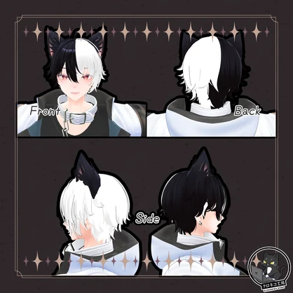 【彼方-Kanata-　専用テクスチャ】K式　ヘアテクスチャ
