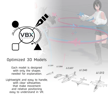 VBX｜QvPen対応 3Dブリーフィング拡張ギミック ver2.0
