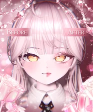 【 ショコラ / Chocolat 専用 】 Snow Glow Make-up Texture [PSD]