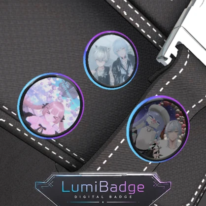 【VRC向け】写真や動画をバッジで流せる！『LumiBadge』
