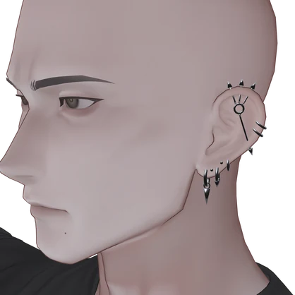 【13アバター対応】「Abyss Spike 」オリジナル3Dモデル