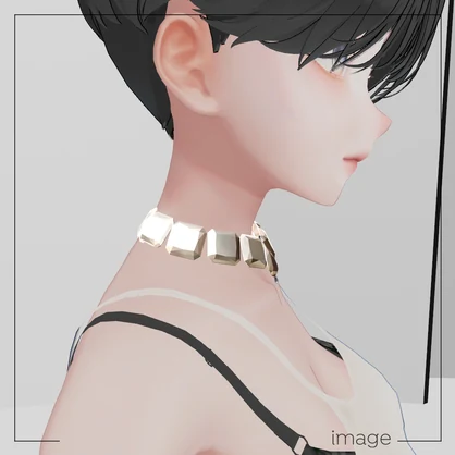 [無料] [VRChat想定] 富豪の首飾り