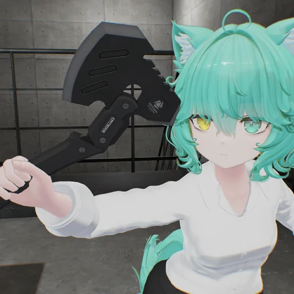 【ギミック付き3Dモデル】Critedge-クリテージ-【ハンドアックス】