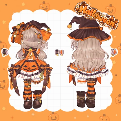 🎃⭐PumpkinHalo 【まめひなた・キプフェル】