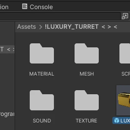 LUXURY TURRET (WORLD PREFAB)