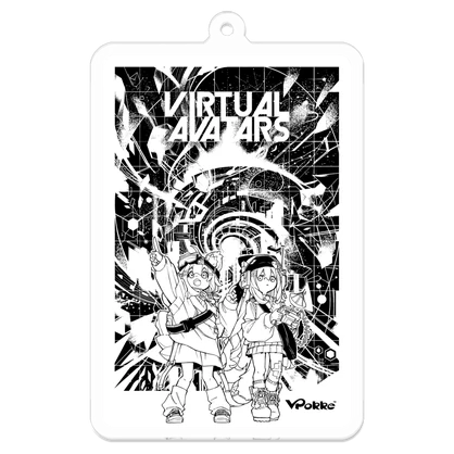 Virtual Avatars [まめひなた&キプフェル] アクリルキーホルダー Acrylic Charm - Vpokke