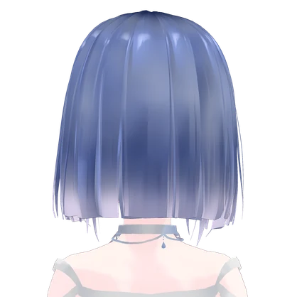 VRoid Hair Custom Item「frosted glass_すりガラス」