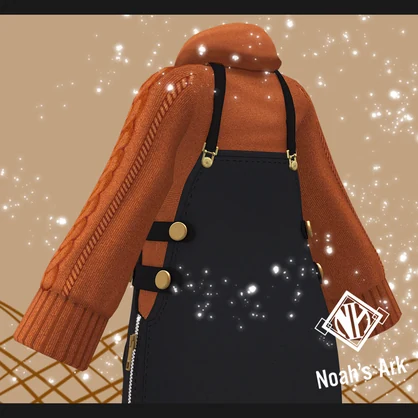 「龍のヨルちゃん」専用【3D衣装モデル】CaffeMocha（カフェモカ）