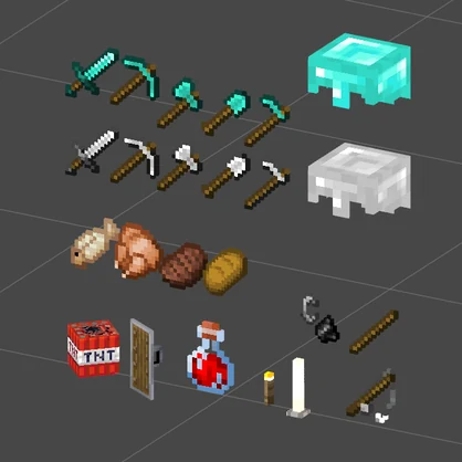 [FREE] MINECRAFT Props