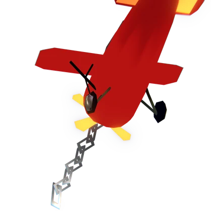 揺れる飛行機