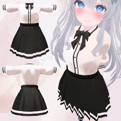 モノクロユニフォーム【マヌカ・ライム対応】[#LTUSTORE]