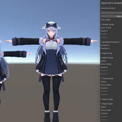 [VRC] Avatar Proportion Editor (Unity Tool) v1.02a