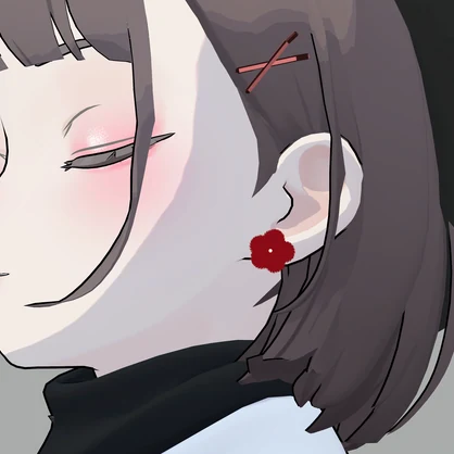 【Free】お花ピアス