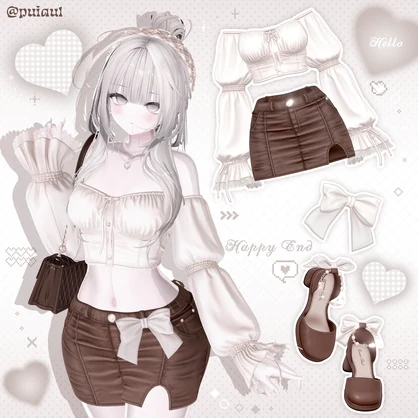 🩷SALE🩷 [18アバター対応] Sunny Blossom Set 🎀