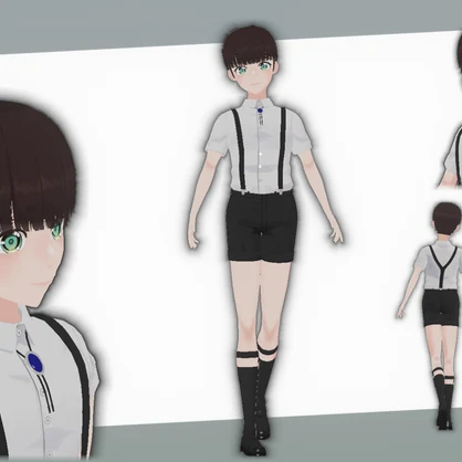 オリジナル３Dモデル「アルバート」