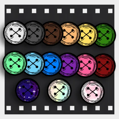 【一部無料】ムチォ　ボタン目テクスチャ