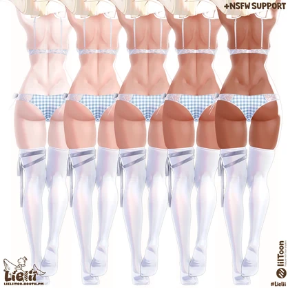 【Mayo まよ】 Skintones 肌の色 + Tanlines 日焼け跡 + Aesthetic hue