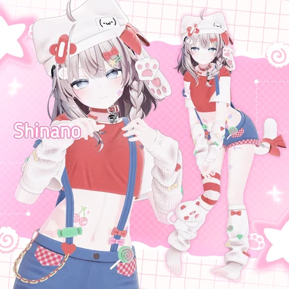 [VRC] 🖤セール中🖤 17 アバター対応 [きらにゃる (Kira Nyaru)]