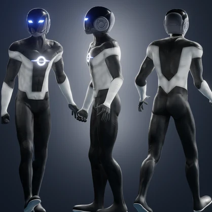 Radiant Black VRChat 3D Model + Unity package