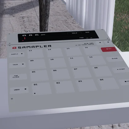 SAMAPLER SLB-101｜VRChatでつかえるサンプラー（アバターギミック+PCアプリ）