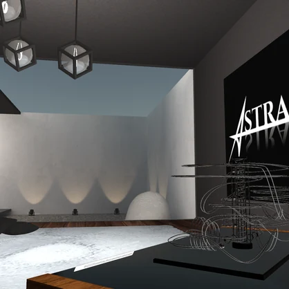【VRChat想定インテリア】マーブルコースター -Astralveus-