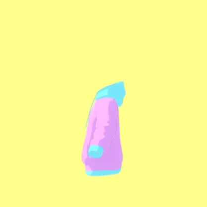 cotton candy Hoodie / Blue rasberry hoodie