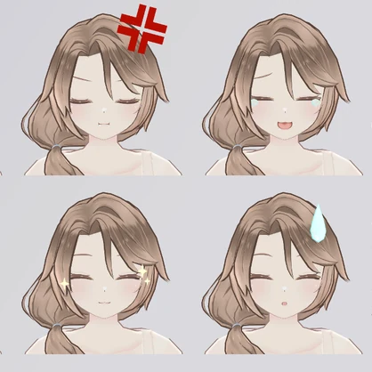 【Quest対応】オリジナル3Dモデル「フミノ」