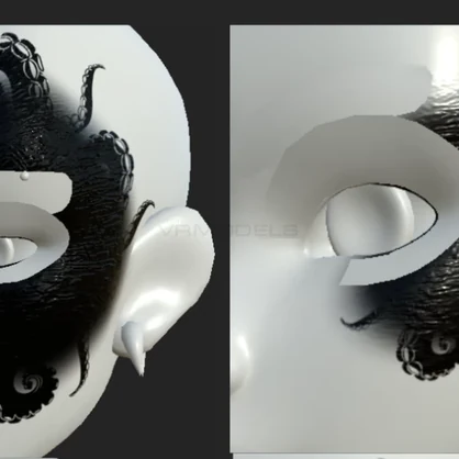Kraken head